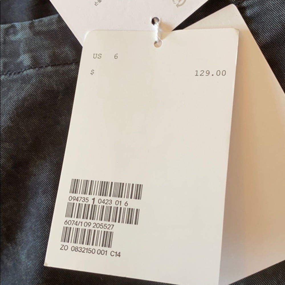 & Other Stories Denim Snap Front Button Dress SZ 6 - Picture 4 of 9